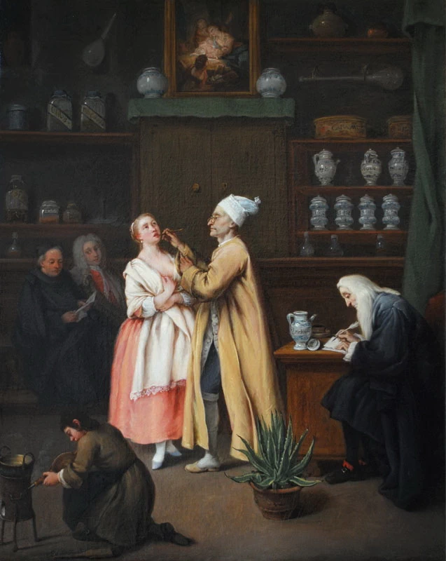 Il negozio di spezie - Galleria dell'Accademia venezia